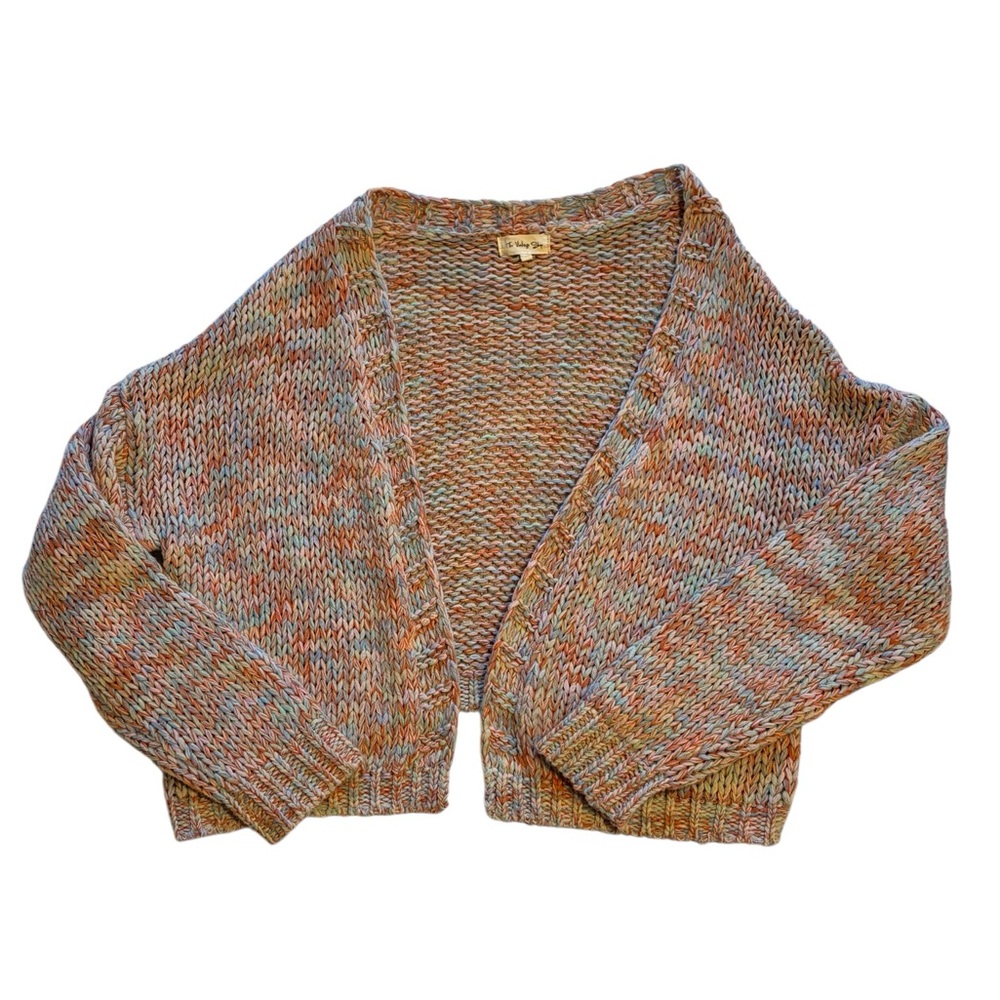 The Vintage Shop Colorful Knit Cardigan Sz Large Preowned